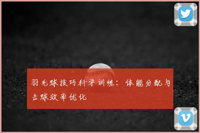 羽毛球技巧科学训练：体能分配与击球效率优化